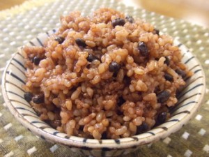 玄米食!!