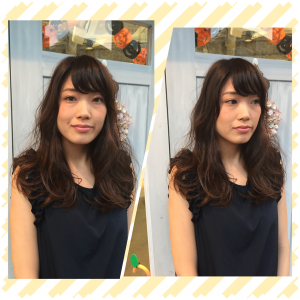 お客様ヘアスタイル!!