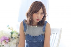 ◆伸ばし途中のはねる長さはパーマがオススメ!◆