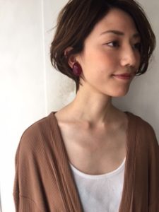 栗色とボルドーの秋♪