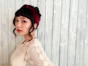 ヘアアクセサリーを使ったヘアアレンジ♪
