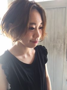 首回りスッキリがポイントです!!