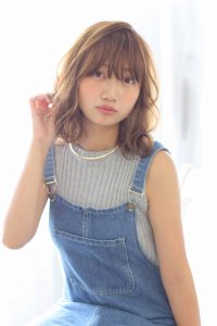 ◆シースルーバング×柔らかベージュ◆