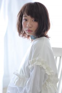 nakai◇パーマで秋カラーも透明感いっぱいに◇