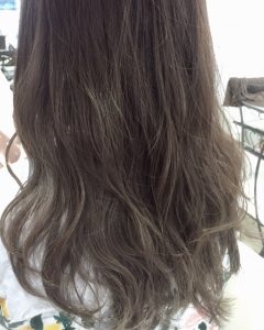 ◆青み強めなアッシュグレー◆