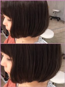 nakai◇クセを活かしたボブに☆大人ブラウンカラー◇