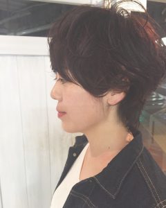 大人可愛いマッシュウルフヘア♪