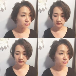 前髪長めショートもふんわりが叶います(*^-^*)