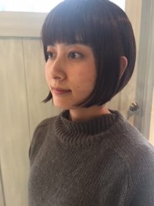 ちょっとモードなショートヘア♪
