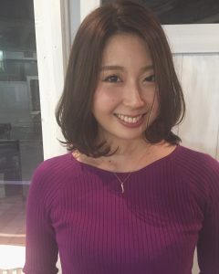 ミディアムレングス♪スタイリングの仕方で変わる♪