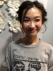 パーマヘアの簡単ヘアアレンジ♪
