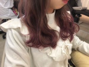 ◆ホワイトピンク*グラデーションカラー◆