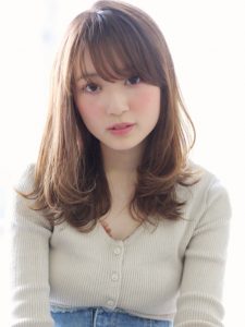 nakai◇毛先ワンカールでつくるナチュラルヘア◇