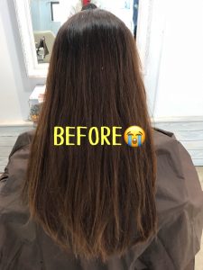 nakai◇ダメージ部分をカット。柔らかヘアに。◇