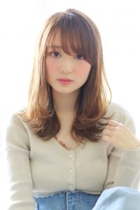 nakai◇透明感カラーはハイライトできまり。◇