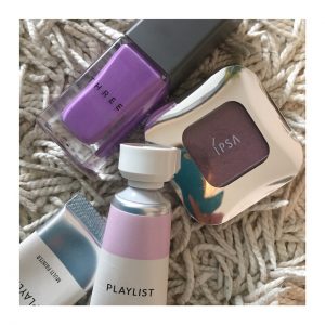 ラベンダーカラーで涼し気な印象に!(^^)!