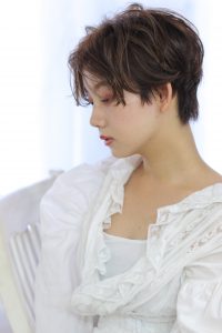 伸ばしかけ前髪が大人っぽ可愛い(#^^#)