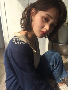 ボブでできるプチお団子ヘアアレンジ(#^^#)