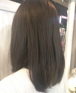 今秋『暗髪』でも透明感を楽しめます。。♪(*^^*)