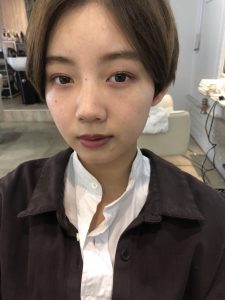 カシスアイメイク試しました(^O^)