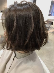 毛先ワンカールボブ☆