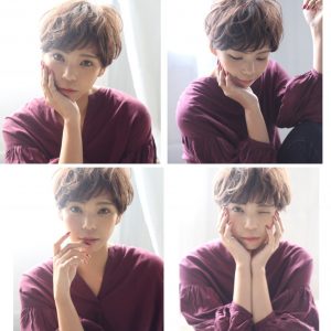 トップふんわりショートは、デジタルパーマを♪