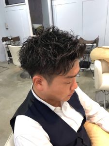 刈り上げ×パーマ☆