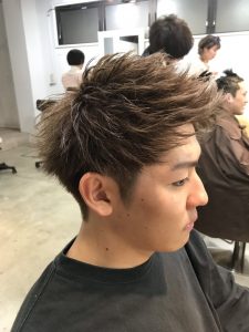 刈り上げアップバング★