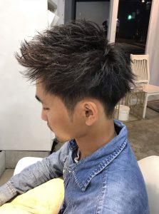 王道アップバングショート★
