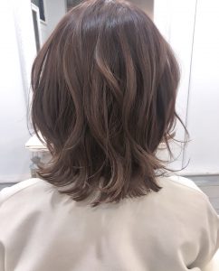 スタイルチェンジにパーマをプラス♪