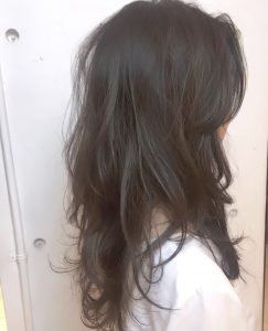 レイヤー×パーマスタイル