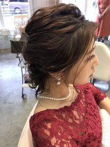 結婚式お呼ばれヘアアレンジ☆