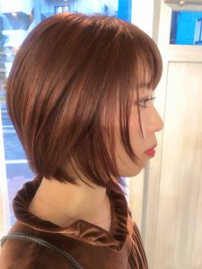 垢抜けボブで夏を涼しく♪♪