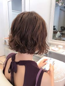 秋ボブ♪パーマでイメージチェンジ♪(*^^*)