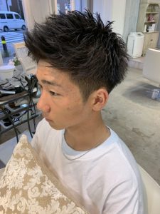 王道アップバングショート☆