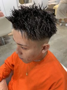 ツイストパーマ強さ調節できます!