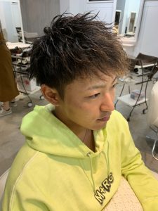 ツイストパーマ(前髪おろし)スタイル☆