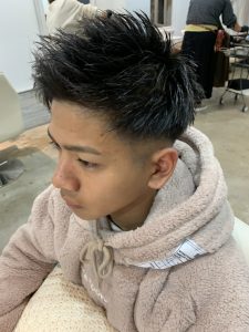 フェード×アップバング☆