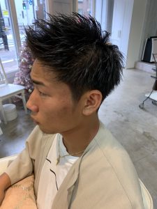 伸ばし途中のヘアスタイル!