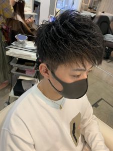 ショートVマッシュ☆