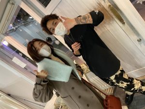 お客様と、、
