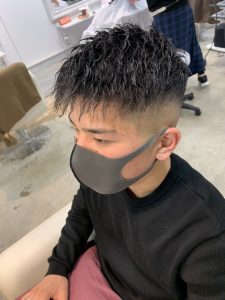 ツイストパーマ×ダウンバング★