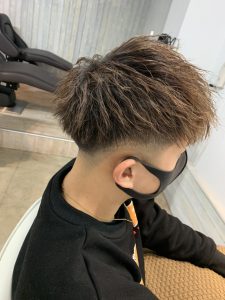 セットを楽にするツイストパーマ☆