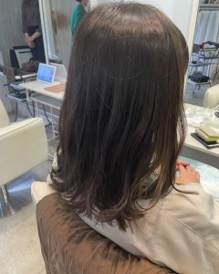 パーマがとれかけてきたらアイロンでちょい足しを♪♪
