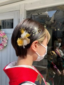 ヘアセットも承っています！