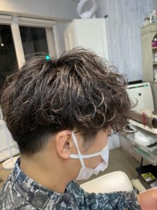 メンズパーマおすすめです