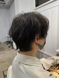 刈り上げなくてもスッキリとしたスタイル