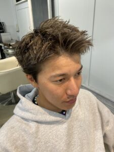 【men’s　hair】スパイキーショート
