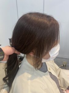 顔まわりにも一工夫